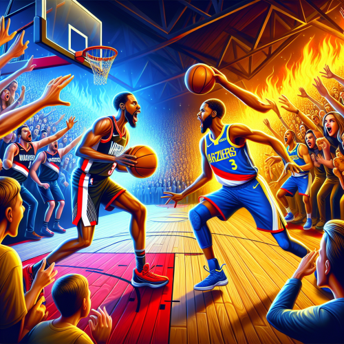 勇士迎战开拓者,NBA激战持续不断