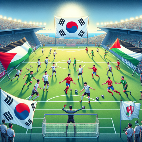 巴勒斯坦对韩国,韩国客场挑战不容有失