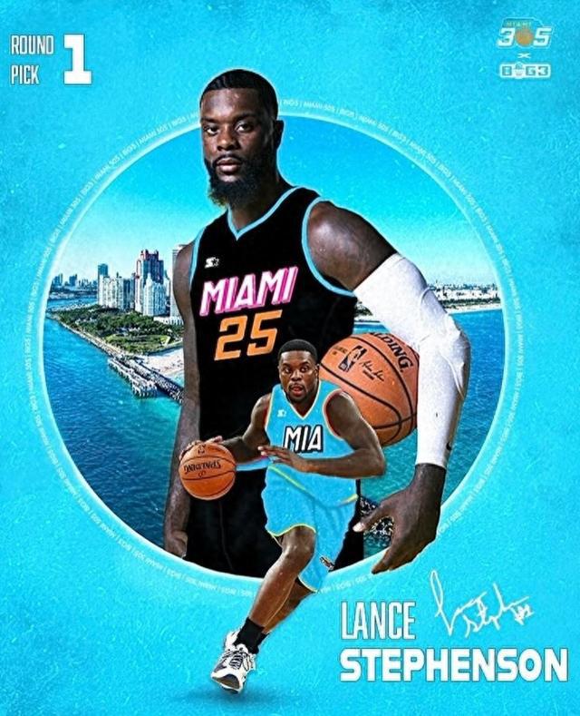 史蒂芬森成为BIG3状元!联手比斯利与查尔默斯领军迈阿密305