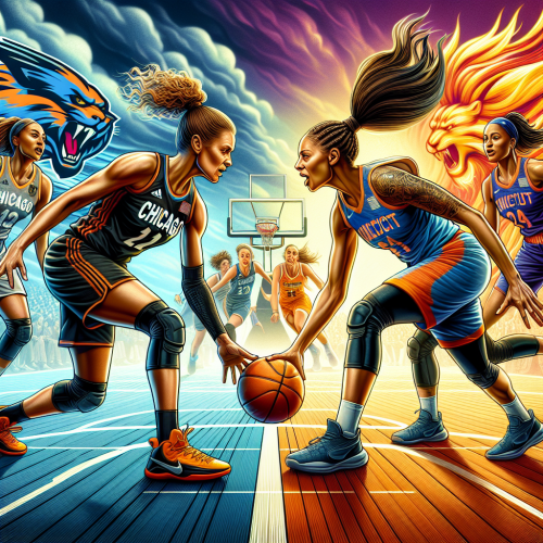 芝加哥天空主场迎战康涅狄格阳光，WNBA快攻大战谁能突围