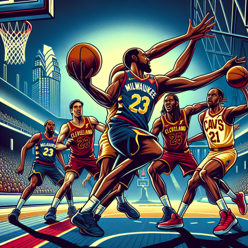 雄鹿主场密尔沃基字母哥，骑士克利夫兰铁骑中部德比。