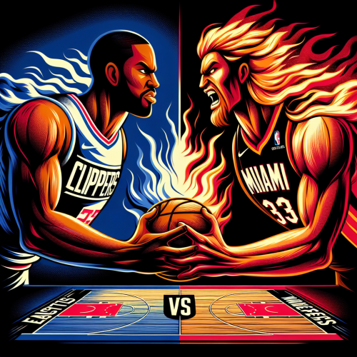 快船主场洛杉矶风暴肆虐，热火迈阿密火焰东部西部巅峰