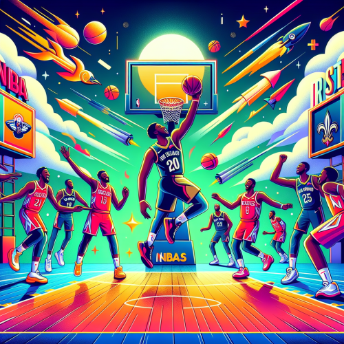 鹈鹕年轻风暴来袭，火箭外线炮火覆盖全场