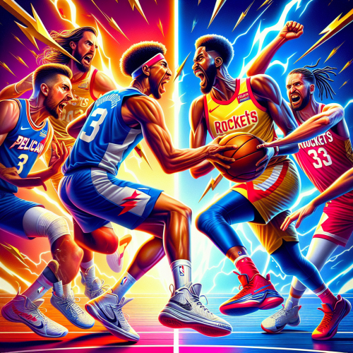 鹈鹕年轻风暴来袭，火箭外线炮火覆盖全场