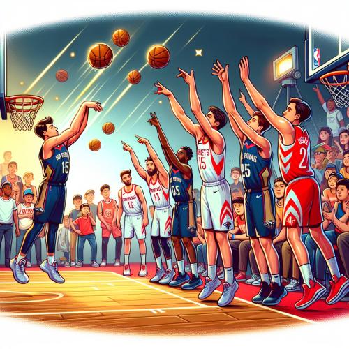 鹈鹕年轻风暴来袭，火箭外线炮火覆盖全场