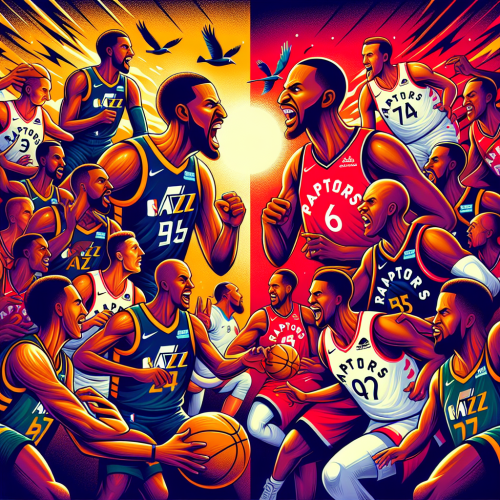 爵士阵地稳扎稳打，猛龙轮转深度正面碰撞