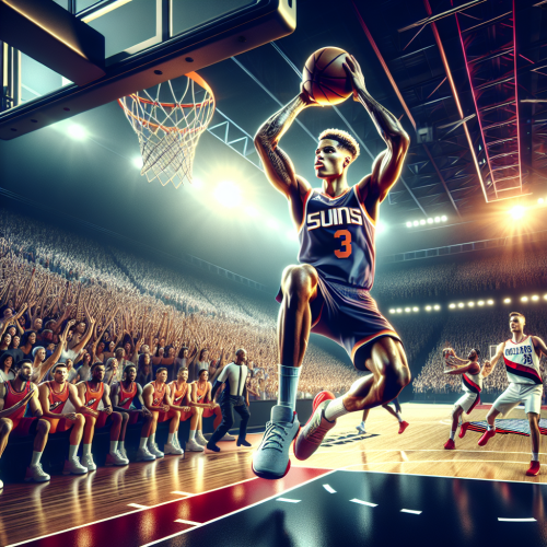 太阳杜兰特得分机器火力倾泻，开拓者玫瑰城主场火爆氛围硬抗