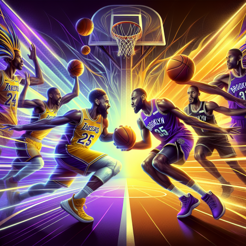 湖人紫金传奇重燃，篮网布鲁克林速度与激情洛杉矶客场挑战