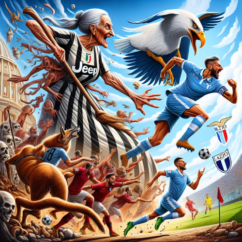 尤文图斯老妇人中场绞杀，拉齐奥蓝鹰边路飞驰罗马德比火爆