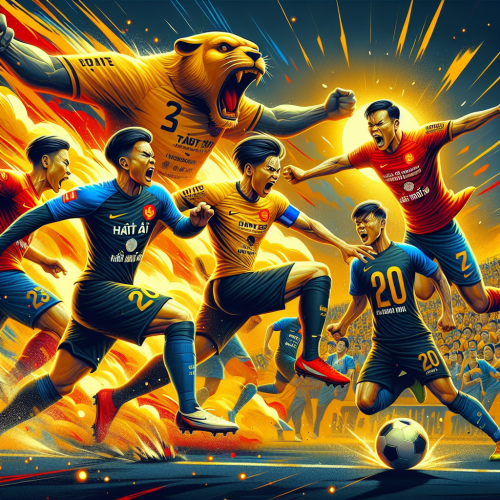 南定主场热血沸腾，河静红林反击犀利越南联赛激战