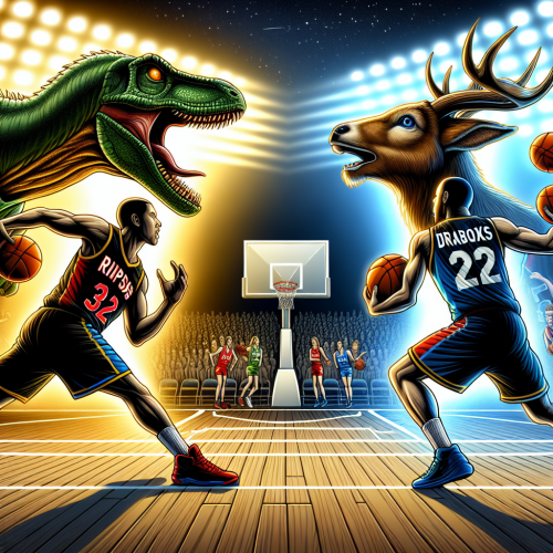 猛龙冲击篮下，雄鹿内外结合