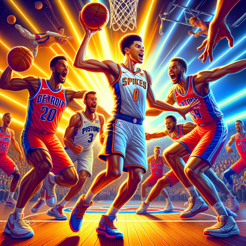 马刺文班亚马天赋炸裂内线统治，活塞铁血防守底特律年轻风暴来袭