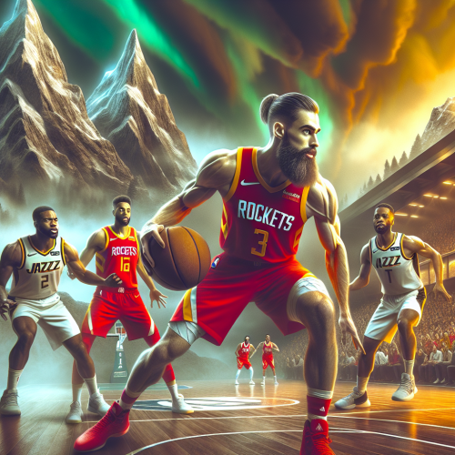 爵士高地主场顽强抵抗，火箭德州新生力量外线炮火覆盖山巅硬仗