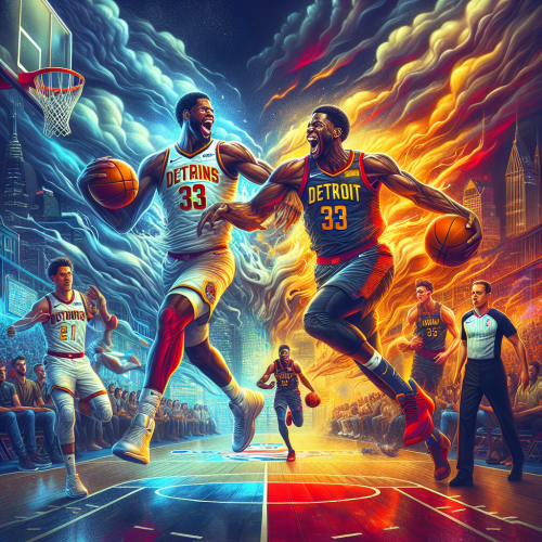 马刺文班亚马天赋炸裂内线统治，活塞铁血防守底特律年轻风暴来袭