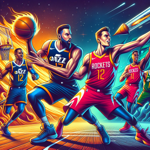 爵士高地主场顽强抵抗，火箭德州新生力量外线炮火覆盖山巅硬仗