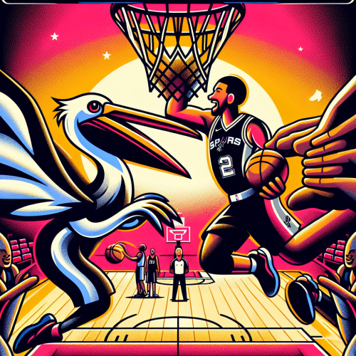 鹈鹕冲击篮下，马刺阵容磨合