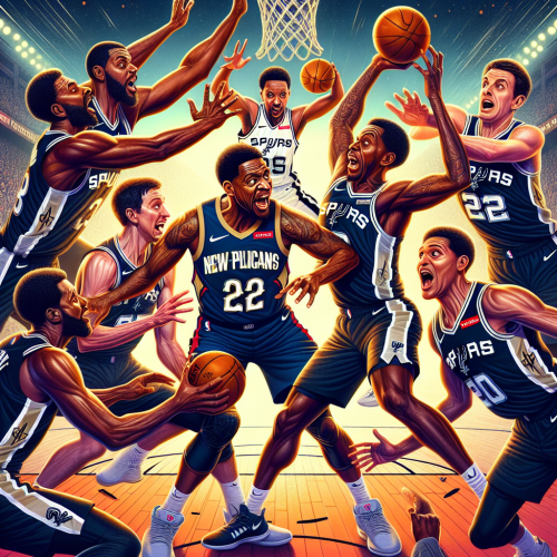 鹈鹕冲击篮下，马刺阵容磨合