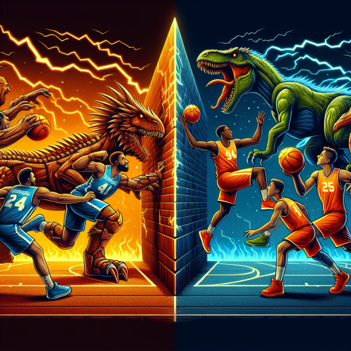 猛龙防守如铜墙，雷霆年轻火力四射！