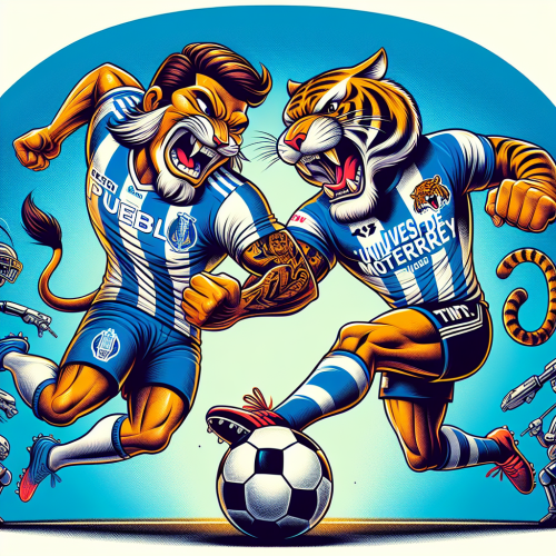 普埃布拉主场高原热血，tigers大学蒙特雷铁血反扑墨西哥中游对决