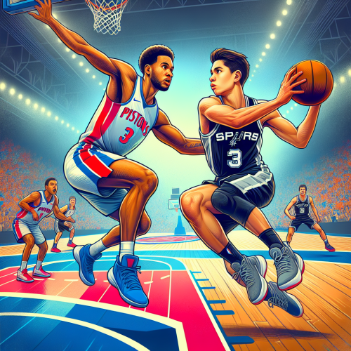 活塞铁血防守筑墙，马刺文班亚马天赋炸裂底特律对圣安东尼奥肉搏