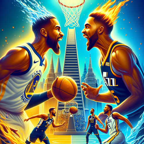 勇士水花王朝外线神射，爵士高地顽强抵抗旧金山对盐湖城山巅之战