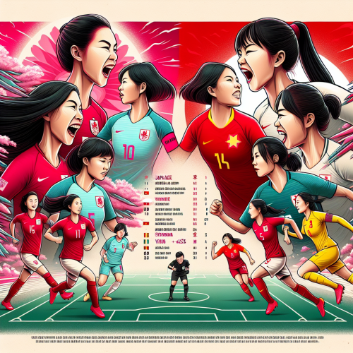 日本女足中立场地樱花风暴席卷，越南女足东南亚顽强抵抗女亚杯小组开门红