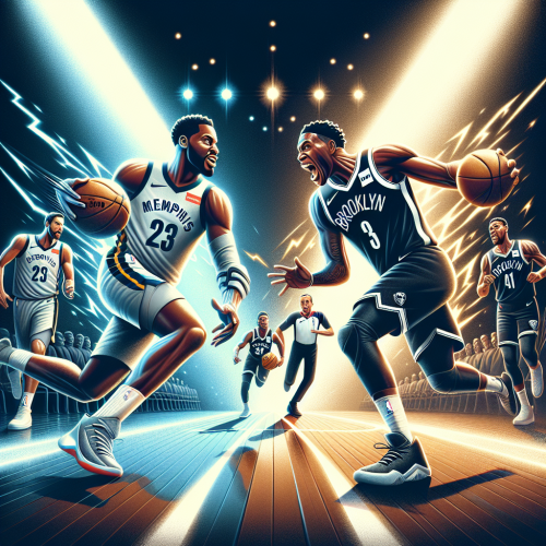 灰熊莫兰特速度狂飙，篮网布鲁克林激情四射孟菲斯对纽约速度对决