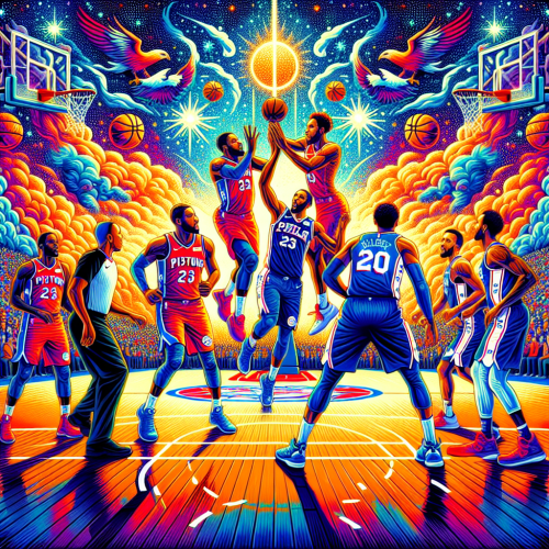 76人对决活塞：阵地战术与年轻火力的精彩较量