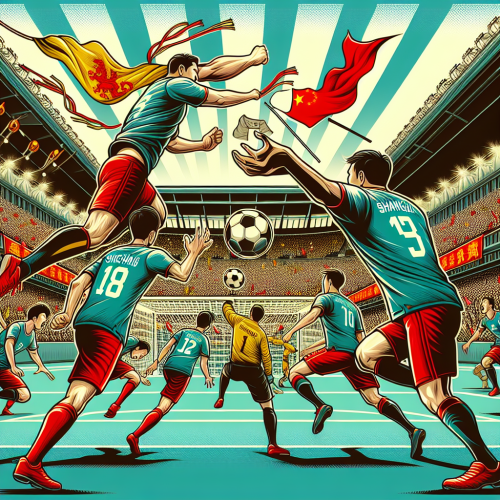 上海对阵四川，主队火力冲击客队防线