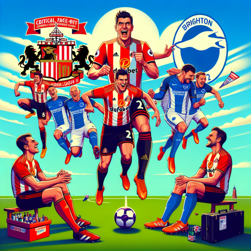 桑德兰迎战布莱顿，新贵挑战技术流强队