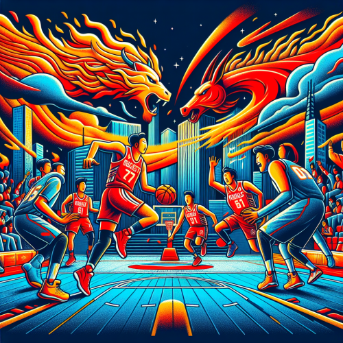 安养赤红火箭主场爆燃，大邱石油飞马反扑凶猛韩篮速度肉搏