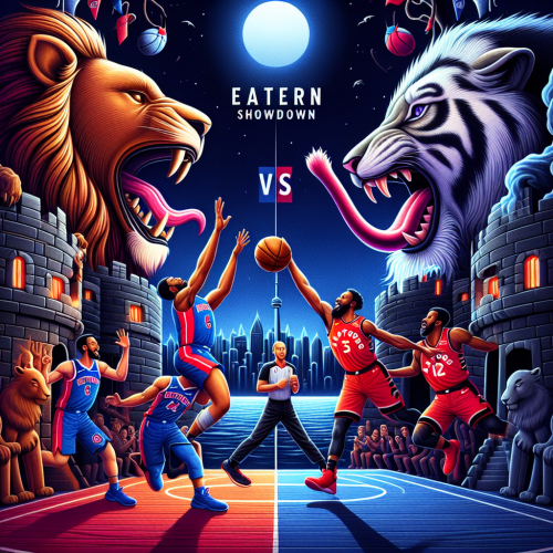 活塞铁血防守底特律堡垒，猛龙北境雄狮咆哮底特律对多伦多东部对决