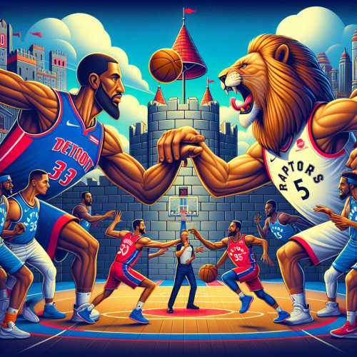 活塞铁血防守底特律堡垒，猛龙北境雄狮咆哮底特律对多伦多东部对决