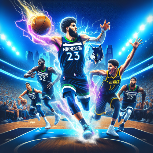 森林狼爱德华兹领袖闪耀，明尼苏达主场对雷霆年轻核弹群起而攻西部速度巅峰