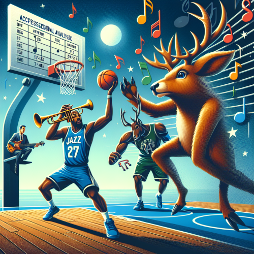 雄鹿迎战爵士，字母哥领衔冲击胜利