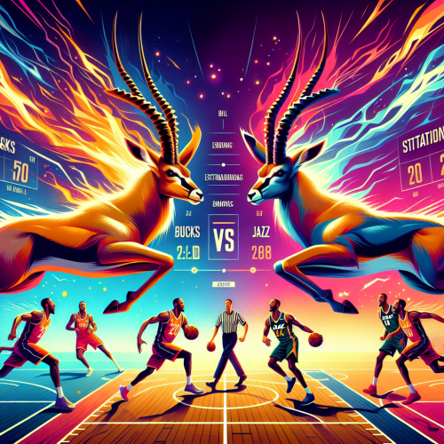 雄鹿迎战爵士，字母哥领衔冲击胜利