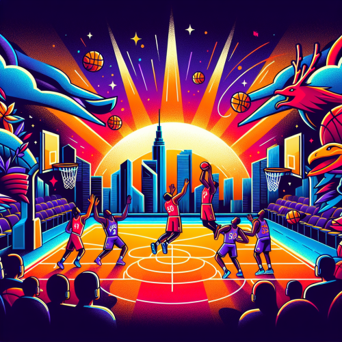 猛龙与太阳的外线火力大战：一场篮球视觉盛宴