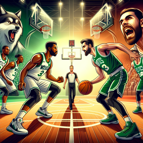 森林狼对阵凯尔特人，防守体系对抗强强碰撞