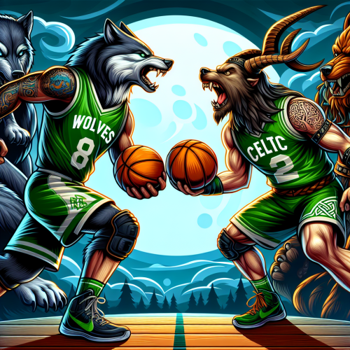 森林狼对阵凯尔特人，防守体系对抗强强碰撞