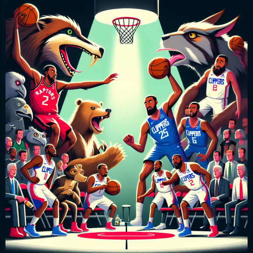 猛龙北境雄狮咆哮，快船双核轰炸多伦多对洛杉矶跨区巅峰对决