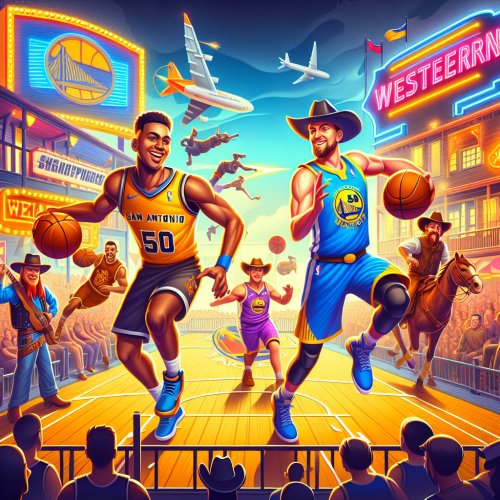 马刺文班亚马天赋炸裂，勇士水花王朝外线神射圣安东尼奥对旧金山西部巅峰