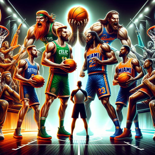 凯尔特人绿军三巨头稳如磐石，热火防守绞肉机筑墙波士顿对迈阿密东部巅峰