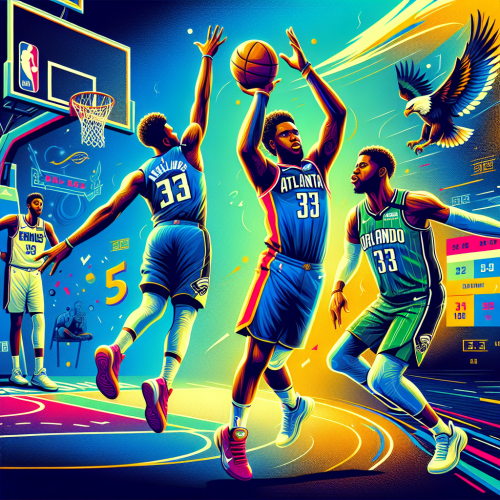 老鹰特雷杨外线炮火覆盖，魔术班凯罗锋芒毕露亚特兰大对奥兰多东部对决