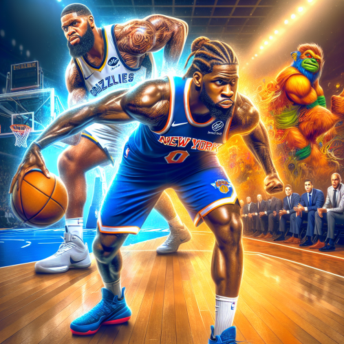 尼克斯纽约主场布伦森领军，灰熊莫兰特速度狂飙纽约对孟菲斯肉搏战