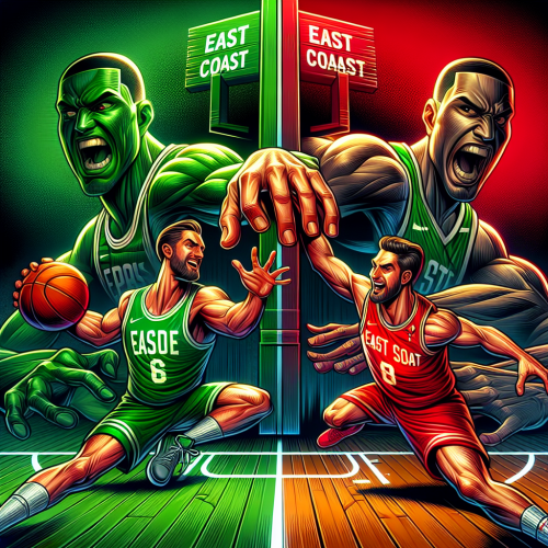 凯尔特人绿军三巨头稳如磐石，热火防守绞肉机筑墙波士顿对迈阿密东部巅峰