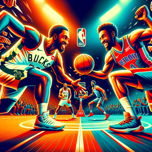 字母哥内线统治力爆发，雄鹿与活塞的精彩对决