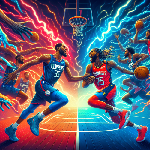 西部巅峰对决：雷霆年轻核弹与快船双核的激烈较量