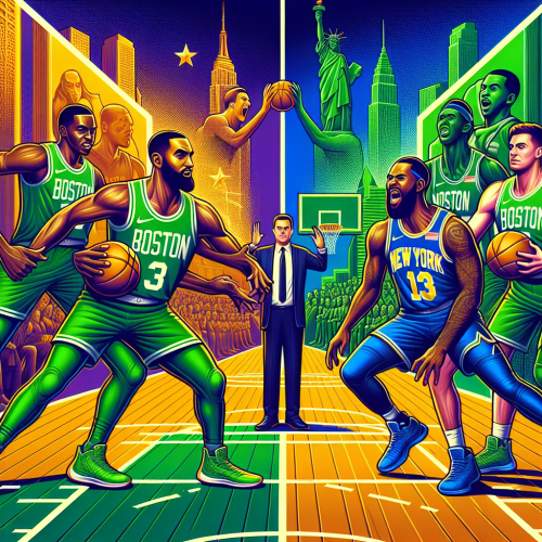 凯尔特人绿军三巨头稳如磐石，尼克斯纽约布伦森领军波士顿对纽约东部巅峰