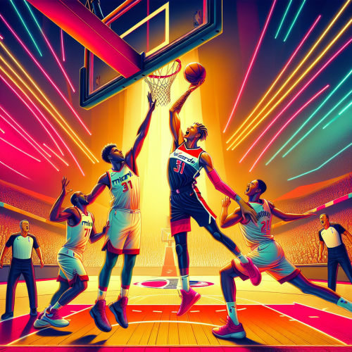 迈阿密热火与奇才青春风暴的激烈对决：防守与进攻的较量