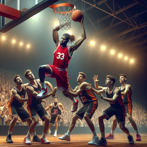 篮网团队篮球迎敌，雄鹿字母哥冲击禁区无可阻挡